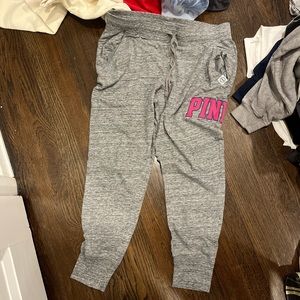 Pink joggers